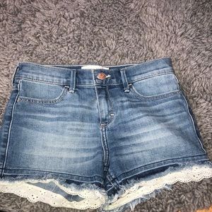 Abercrombie kids jean shorts